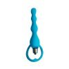 BLUE SILICONE ANAL VIBRATOR AD-029
