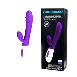 VIOLET EMOTION RABBIT VIBRATOR RV-033