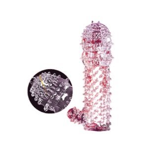 SPIKE DOTTED FOR MEN DILDO SHEATH CONDOMS PES-034